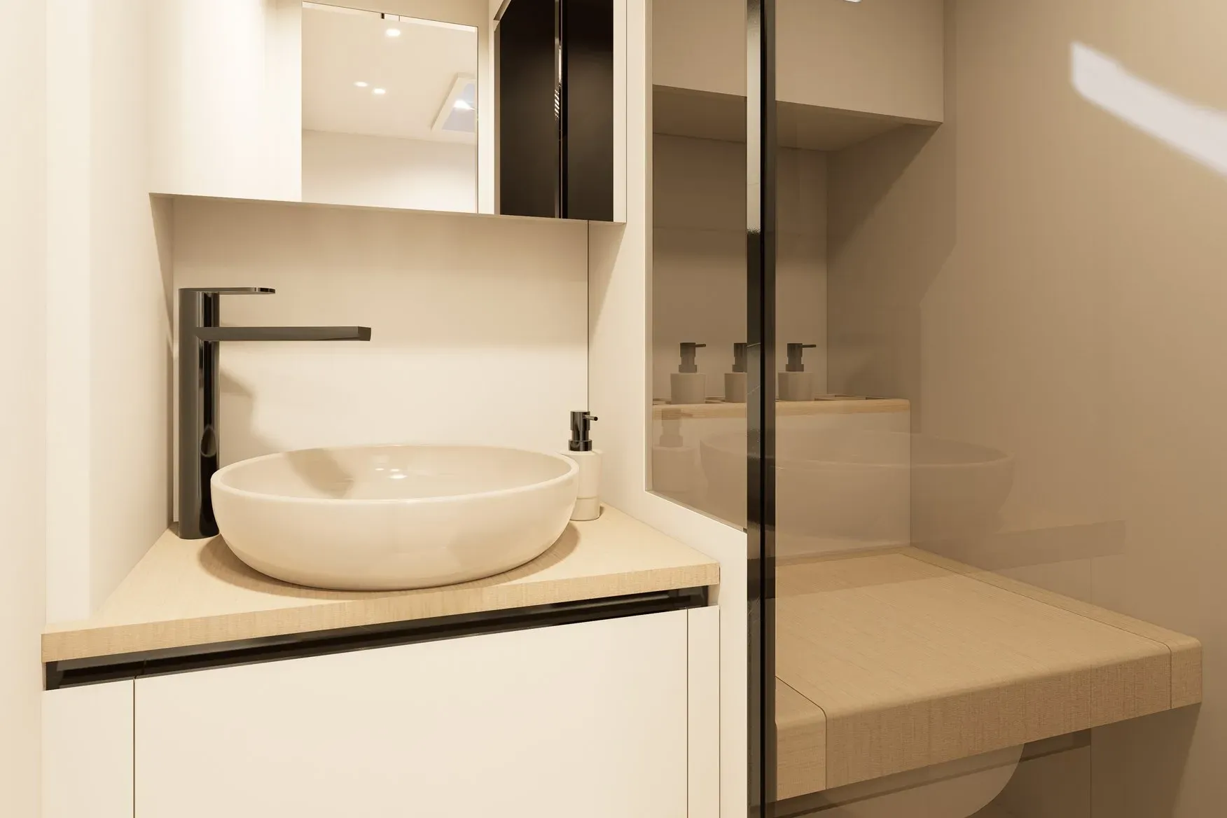 Astor 38 interior detail