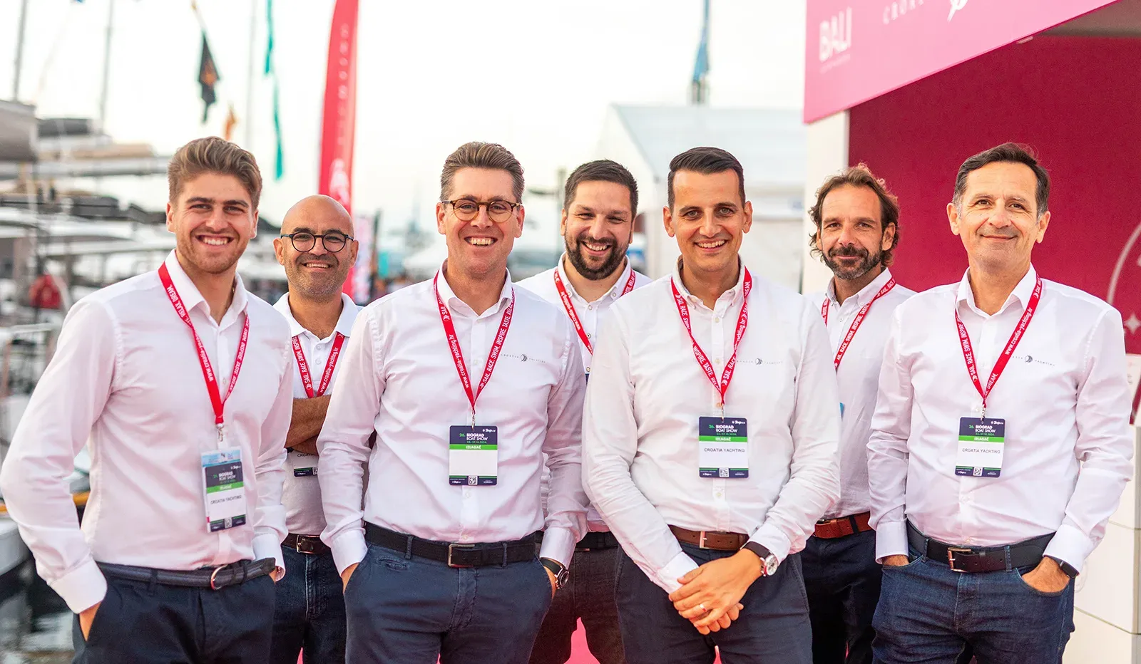 The Croatia Yachting team